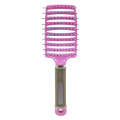 Multiple Colors Hair Scalp Massage Comb Bristle Nylon Hairbrush Curly Detangling Hair Brush for Women